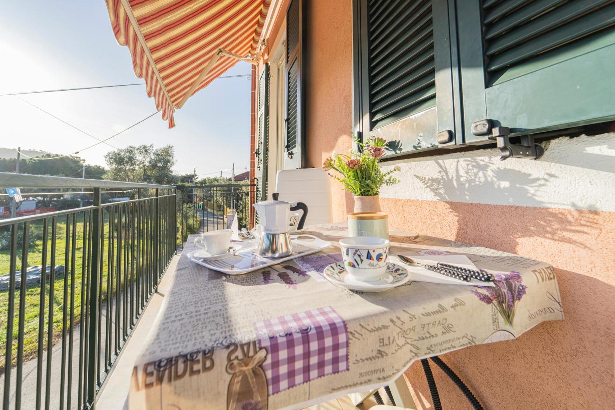 238 - Casa Al Ma, Vista Mare, Pace E Natura - Parcheggio Gratis Incluso Sestri Levante Kültér fotó