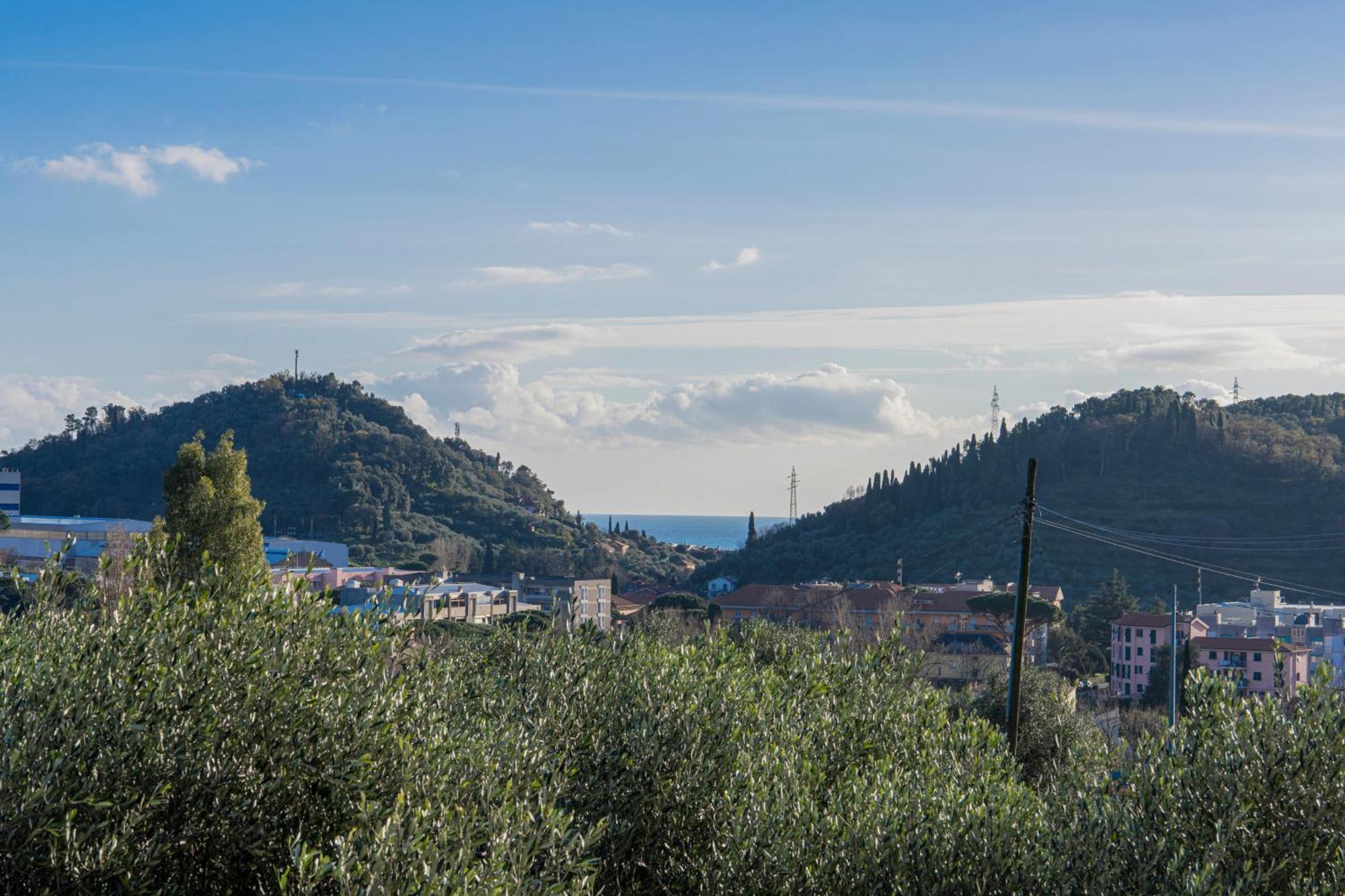 238 - Casa Al Ma, Vista Mare, Pace E Natura - Parcheggio Gratis Incluso Sestri Levante Kültér fotó